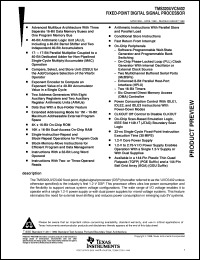 Click here to download TMS320UVC5402PGE30 Datasheet