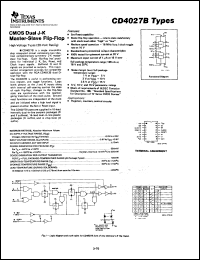 Click here to download CD4027 Datasheet