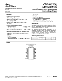 Click here to download CD74HC109E Datasheet