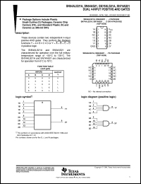 Click here to download SN54ALS21 Datasheet