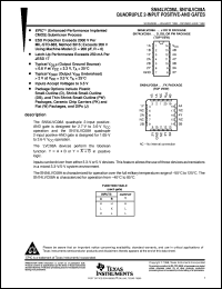 Click here to download SN74LVC08 Datasheet