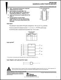 Click here to download SN74ALVC08 Datasheet