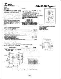 Click here to download CD4030BF Datasheet