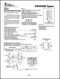 Click here to download CD4030 Datasheet