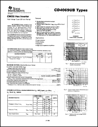 Click here to download CD4069UBF Datasheet