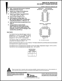 Click here to download SN74LVC14 Datasheet