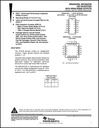 Click here to download SN74AHC05 Datasheet