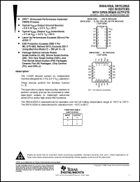 Click here to download SN74LV05 Datasheet