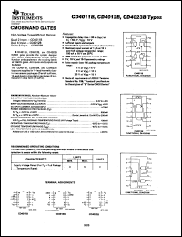 Click here to download CD4023BPWR Datasheet
