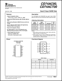 Click here to download CD74AC00 Datasheet