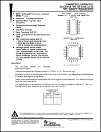 Click here to download SN74AHCT132DR Datasheet