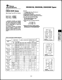 Click here to download CD4002BF3A Datasheet