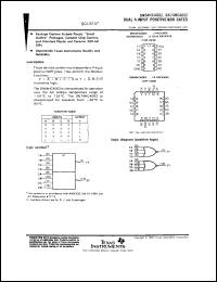 Click here to download SNJ54HC4002J Datasheet