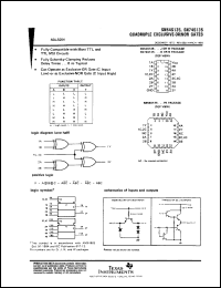 Click here to download SNJ54S135J Datasheet