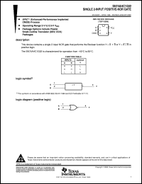 Click here to download SN74AHC1G02 Datasheet