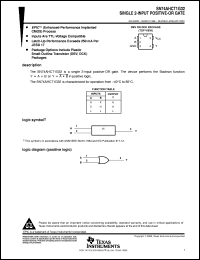 Click here to download SN74AHCT1G32 Datasheet