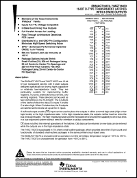 Click here to download 74ACT16373 Datasheet