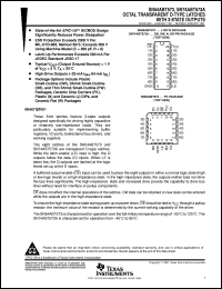 Click here to download SNJ54ABT573W Datasheet