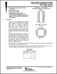 Click here to download SN54ALS580 Datasheet