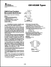 Click here to download CD14538 Datasheet