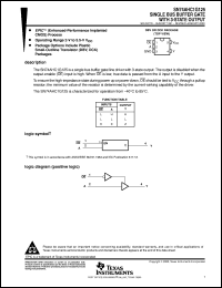 Click here to download SN74AHC1G125DBVR Datasheet