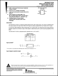 Click here to download SN74AHCT1G126DBVR Datasheet
