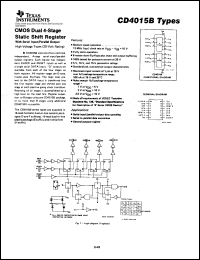 Click here to download CD4015BE Datasheet