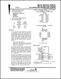 Click here to download SNJ54S194FK Datasheet