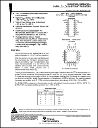 Click here to download SN74LV165ADBR Datasheet