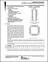 Click here to download SNJ54AS181BJT Datasheet