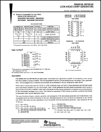 Click here to download SNJ54S182W Datasheet