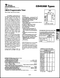 Click here to download CD4536BF3A Datasheet