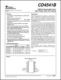 Click here to download CD4541BF Datasheet