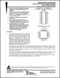 Click here to download SNJ54ABT2240AFK Datasheet