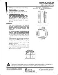 Click here to download SN74AHC240DBLE Datasheet