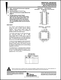 Click here to download SN74AHC541DBR Datasheet