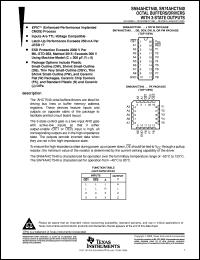 Click here to download SN74AHCT540DBR Datasheet