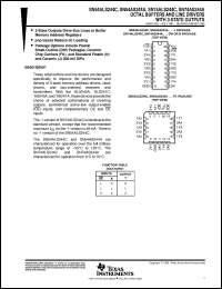 Click here to download SNJ54ALS244CJ Datasheet