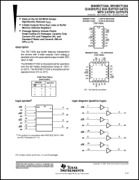Click here to download SNJ54BCT125AJ Datasheet