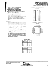Click here to download SNJ54BCT241FK Datasheet