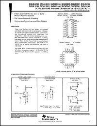 Click here to download SN74LS244DW Datasheet
