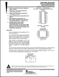 Click here to download SN74LV240ADBR Datasheet