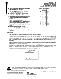 Click here to download SN74LVC828APWLE Datasheet