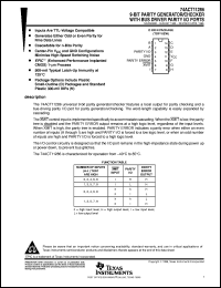 Click here to download 74ACT11286D Datasheet
