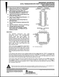 Click here to download SN74ABT657ADBLE Datasheet