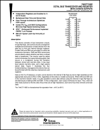 Click here to download 74ACT11652DWR Datasheet