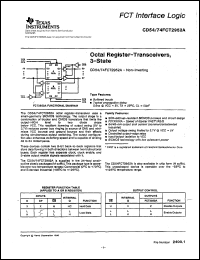 Click here to download CD74FCT2952AM Datasheet