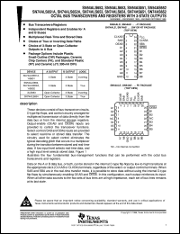 Click here to download SN74ALS654DWR Datasheet