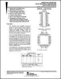 Click here to download SNJ54BCT544 Datasheet