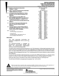 Click here to download SN74ALVCHR16245LR Datasheet